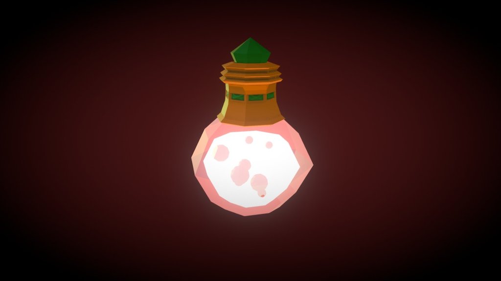 Poción lowpoly