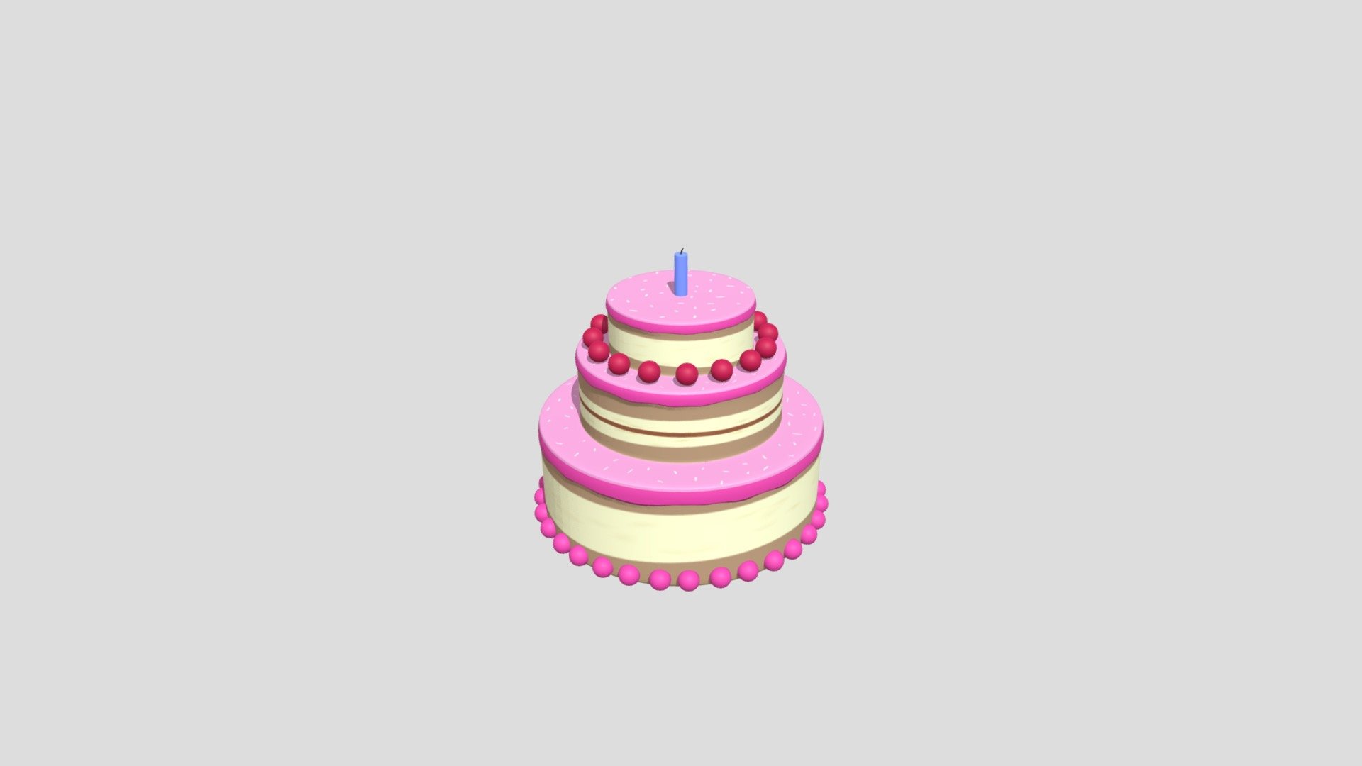 Cake - Buy Royalty Free 3D model by Ed+ (@EDplus) [acb4b31] - Sketchfab ...