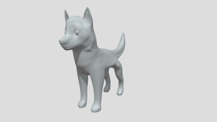 husky 1 3D Model