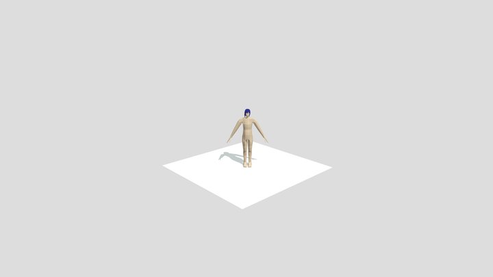 Head Tilt 3D Model