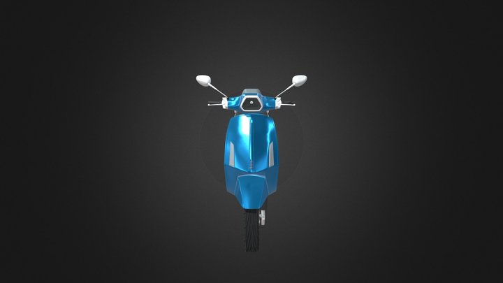 Vespa Sprint 125 3D Model