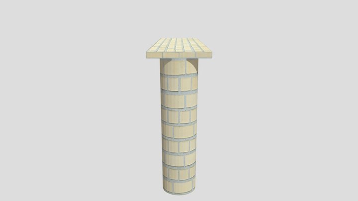 Brick Wall 1 BioShock GO 3D Model