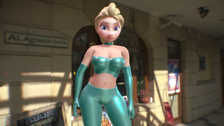Elsa 3D Model