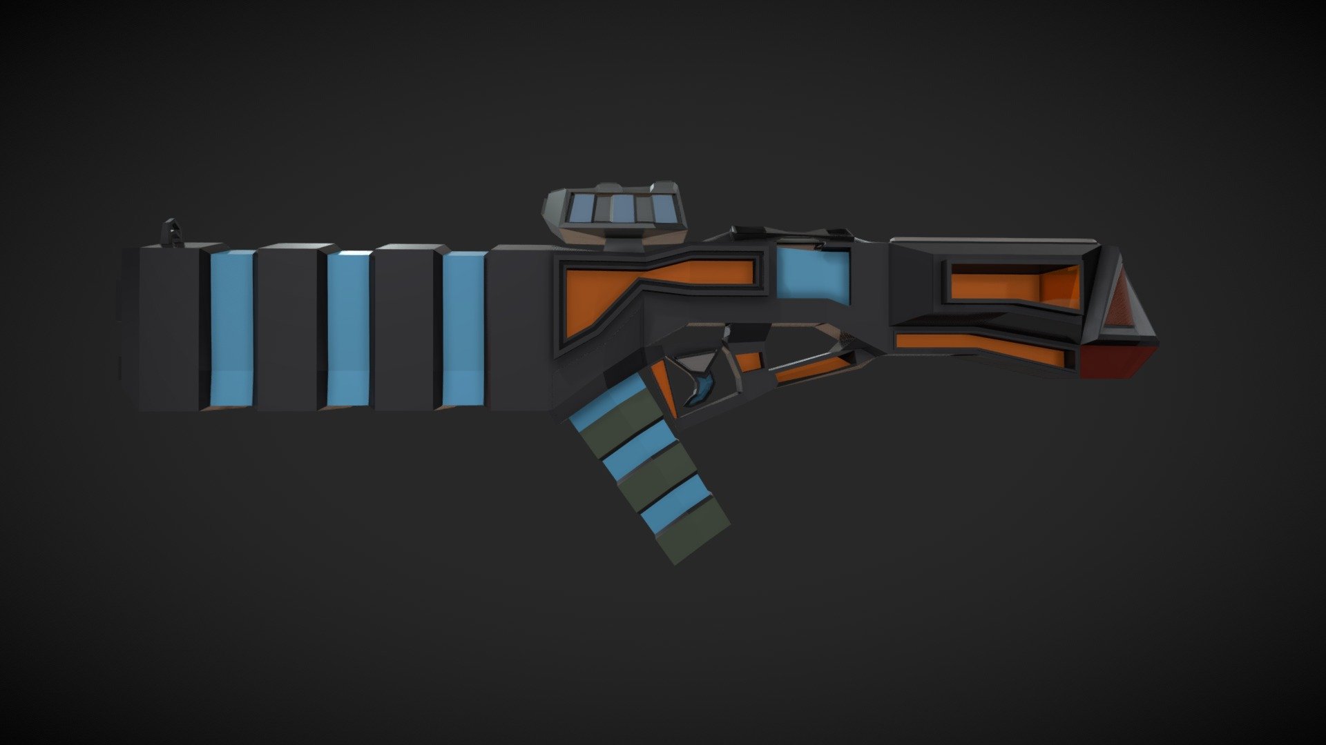 Sci fi rifle