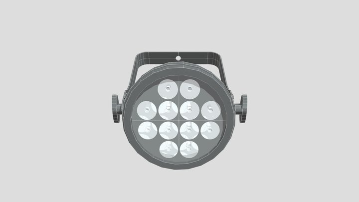 Slim PAR Up Light – Kostenloses 3D-Modell STL