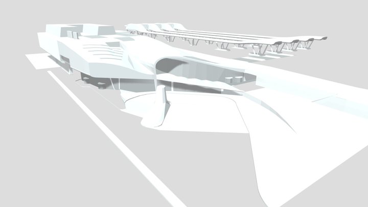 Arnhem Centraal 3D Model