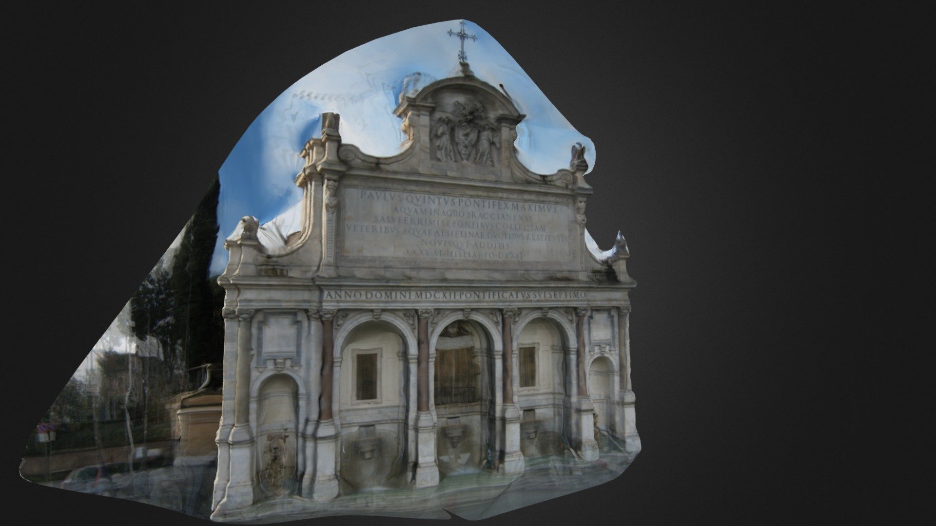 La fontaine de l'Acqua Paola