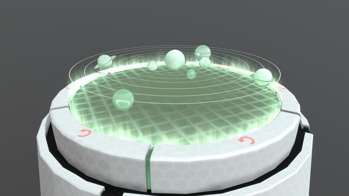HoloNav Computer (Solar Explorer) 3D Model