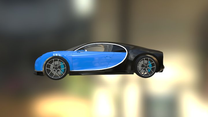 Bugatti Chiron 3D Model