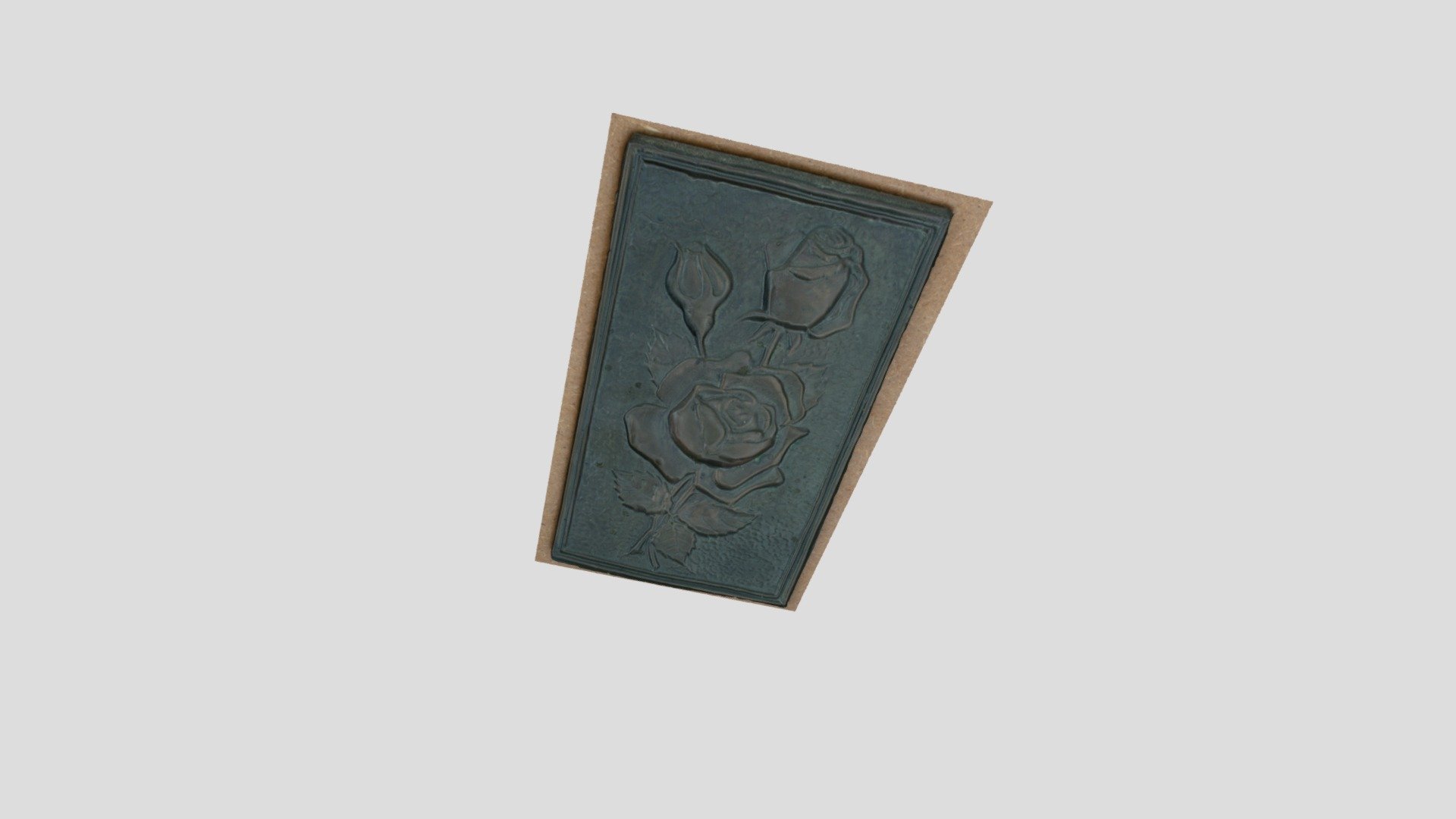 Copper Relief - 3d reconstruction