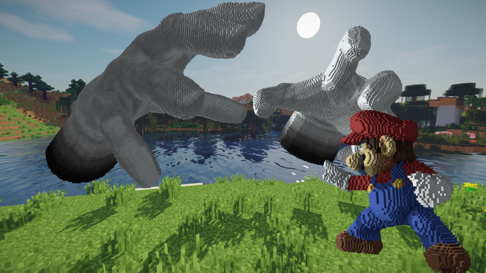 Mario Vs Master Hand And Crazy Hand Schematic - 3D model by inostupid ...