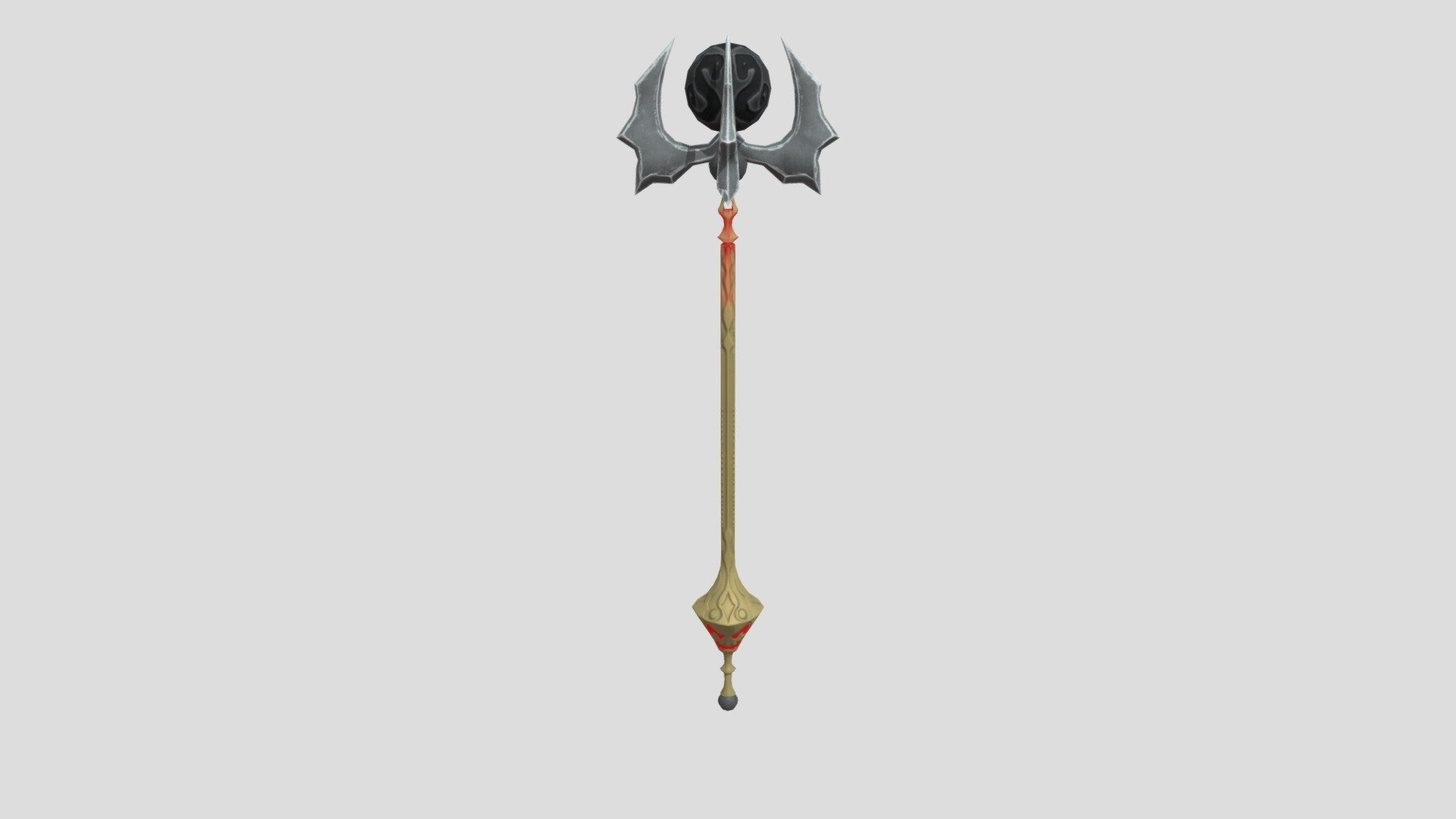 Evilish Staff - 3D model by Bripocubes [acbf205] - Sketchfab