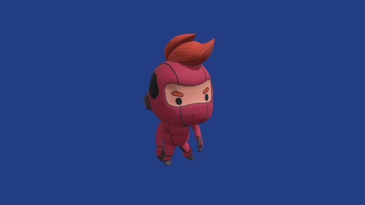 Morte_ Personagem 3D Model