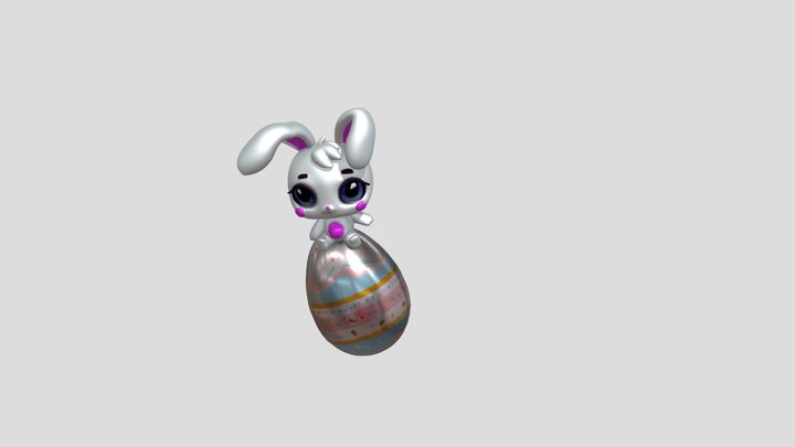 Bunny 3D 3D Model