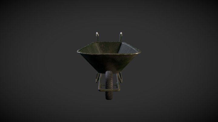 SM_HandTrolley_001 3D Model