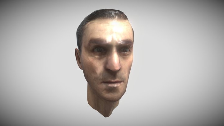 male 09 face rigged – Free 3D Model STL