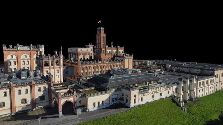 Feldshlosen Beer Factory - Switzerland 3D Model