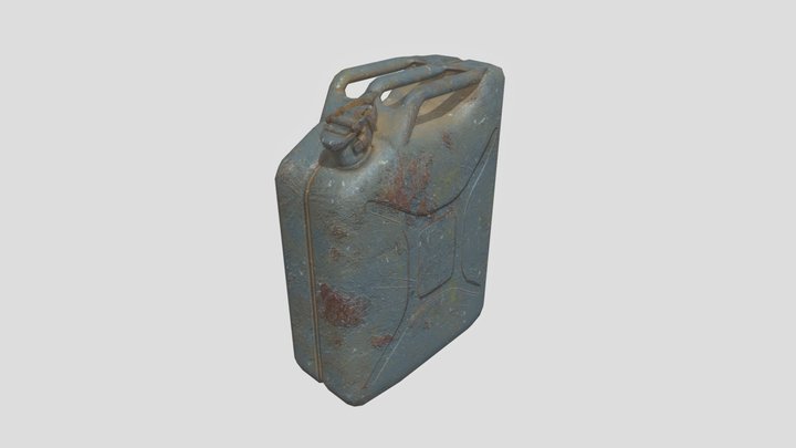 Jerry Can 3D Model