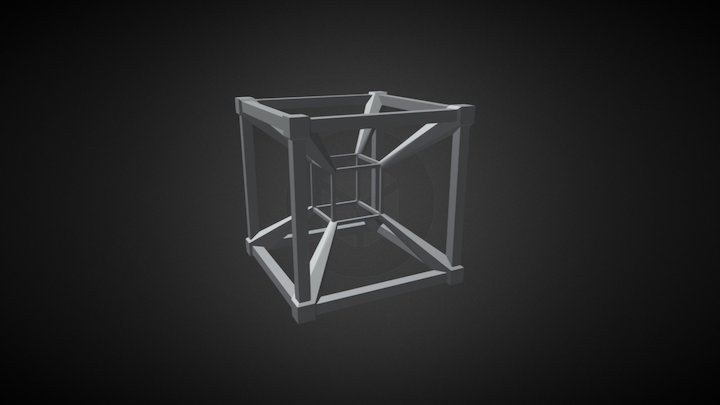 Hypercube's Static Shadow 3D Model
