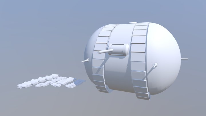 Tank Test 3 3D Model