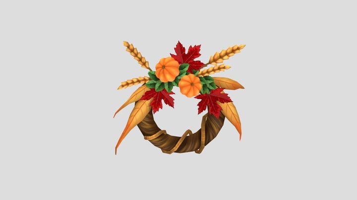 AutumnWreath 3D Model