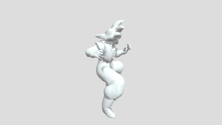 Dragon Ball Son Goku 3D Model 3D Model