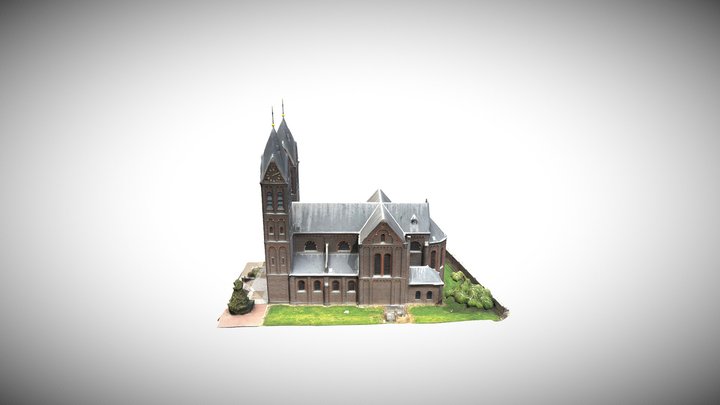 Kerk Einighausen 3D Model