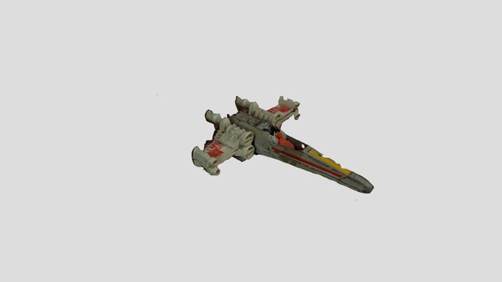 X-Wing Scan 3D Model