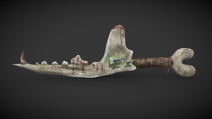 bone blade 3D Model
