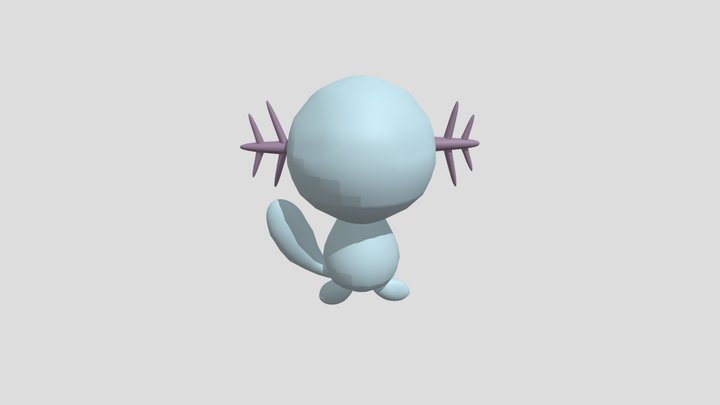 Wooper 3D Model