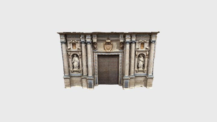 Portada Convento el Carmen 3D Model
