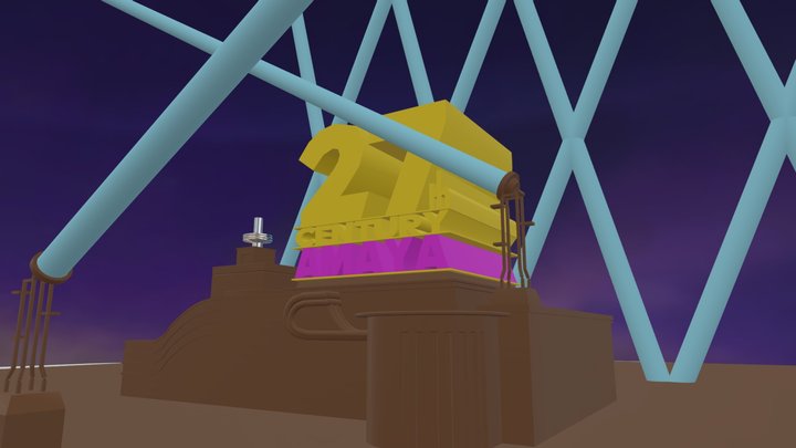 27th Century Amaya Logo 3D Model