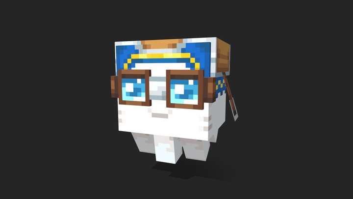 minecraft Happy ghast 3D Model