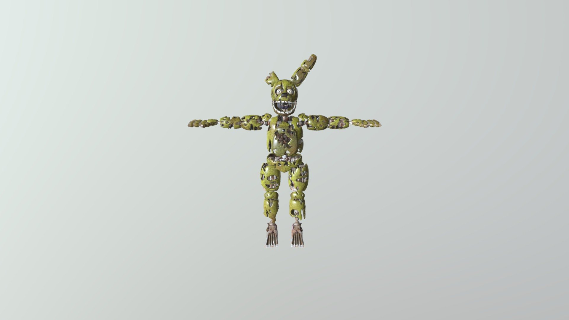 Springtrap Help Wanted - Download Free 3D Model By 712669 [acc6686 ...