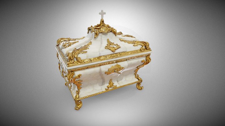 Chest for the Skull of Stefan Żółtowski – Gratis 3D-model STL