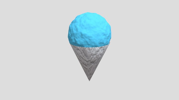 snow cone 3D Model