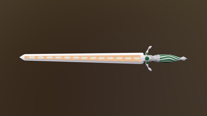 Lego Vorpal Sword 3D Model
