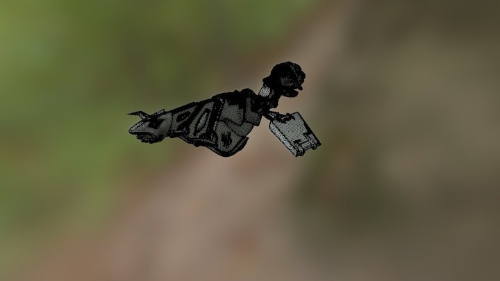 Sluggulon Speeder Wires 3D Model