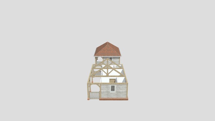 173 The Firs Poolhouse 3D Model