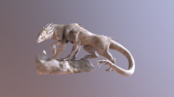 Prowler Sculpture 3D Model