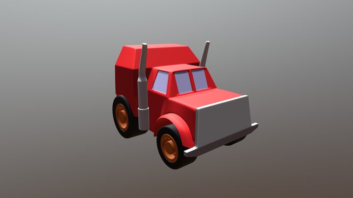 Maisto Truck 3D Model