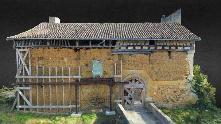 Sainte Christie d'Armagnac (32) 3D Model