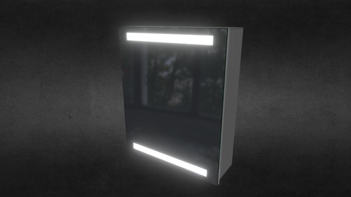 Зеркальный шкафчик by "J-Mirror" 3D Model