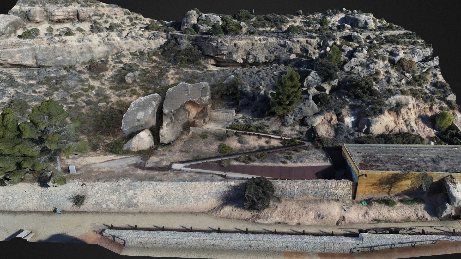 Conjunt de pintures rupestres la Roca dels Moros