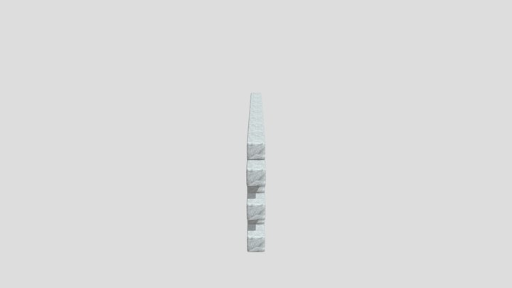 Brick wall Kit 3D Model