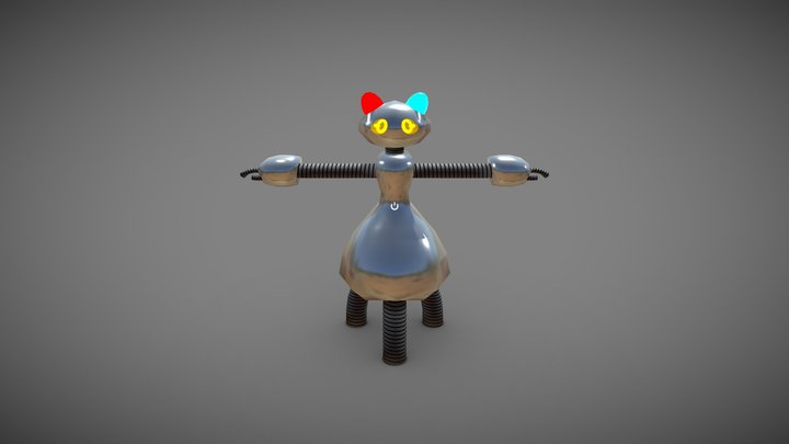 2D3D Robot 3D Model