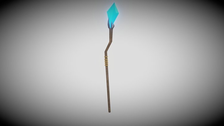 Staff 3D Model