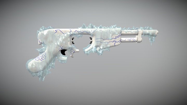 Freeze Gun 3D Model