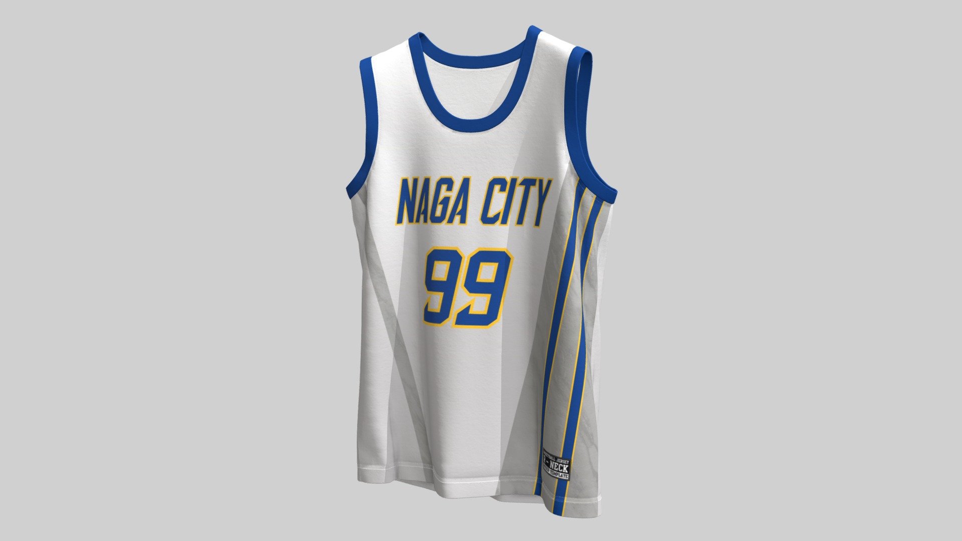 Basketball Jersey - Buy Royalty Free 3D 