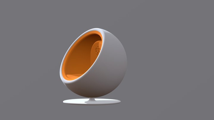 Ball Chair - Eero Arnio 3D Model